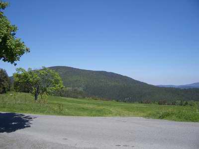 Blick zum Kiesleiten bei Srni